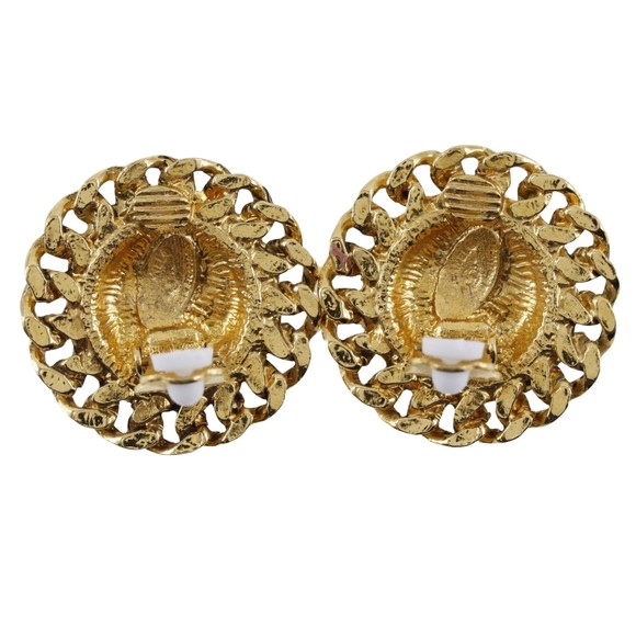 Chanel Matelassé Gold Metal earring - Picture 1 of 7